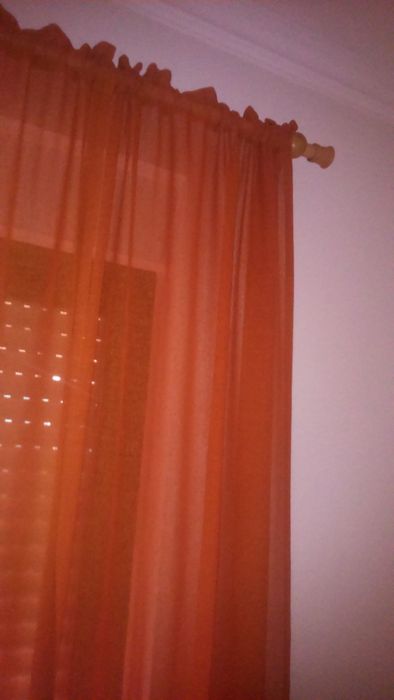 Cortinas laranja
