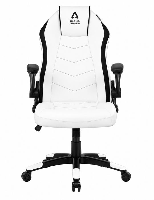 Cadeira Gaming ALPHA GAMER Cyra (Branco e Preto)