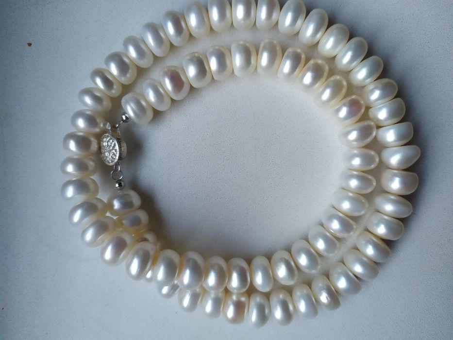 Бусы Ожерелье  Натуральный жемчуг