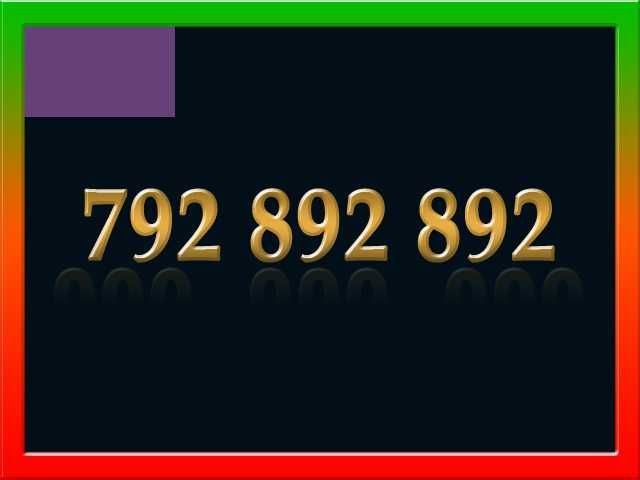 792_892_892 Złoty Numer Starter Play