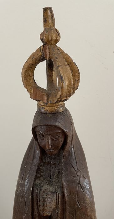 Escultura em madeira Nossa Senhora Aparecida