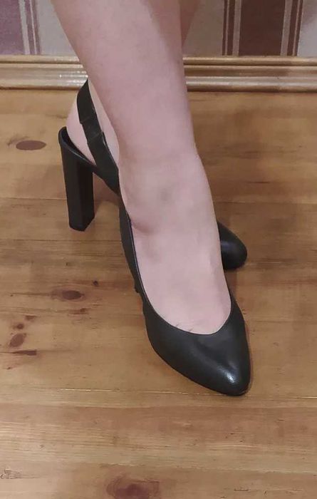 Туфлі/босоніжки Respect, 37 розмір, ШКІРА натуральна