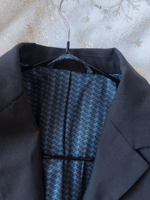 Brązowa czekoladowa marynarka ciemny brąz one dresscode s 36 m 38