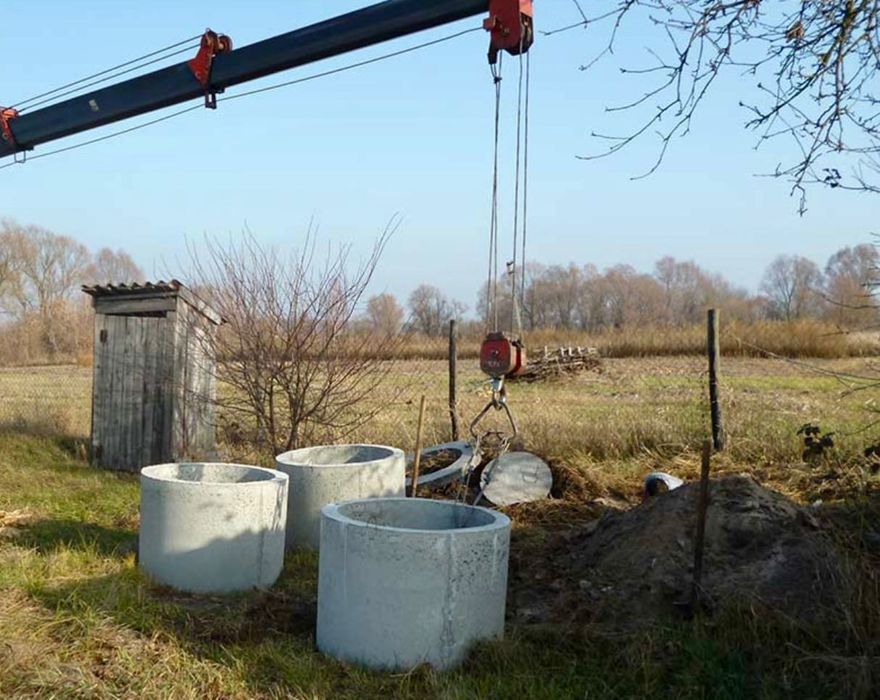 Бетонні Кільця для Криниць та Каналізації