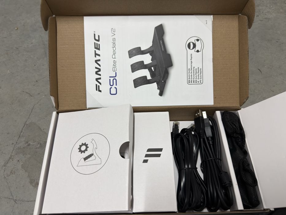 Fanatec pedais csl elite pedals V2