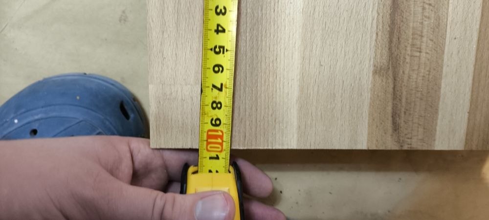 Меблевий щит з масиву, 40 мм (110×65 см)