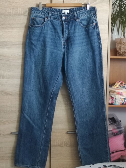 Jeansy damskie H&M Mom fit r.XXL