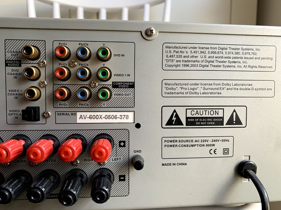 Amplituner KODA AV-600X Dolby Digital DTS AV Receiver