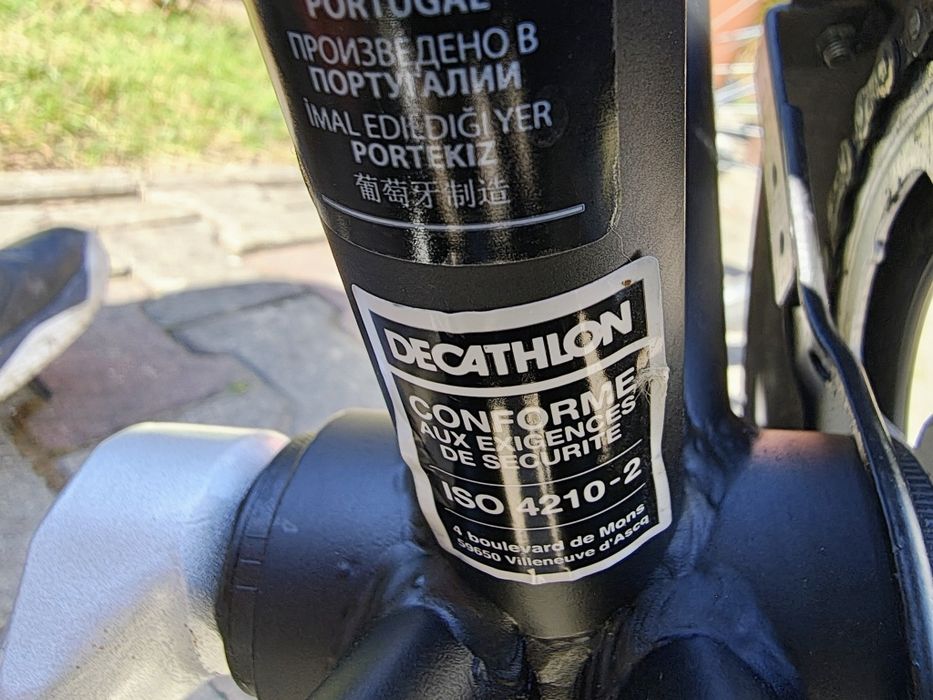 Rower Decathlon Btwin poply 500 dla dziecka  dziewczynki