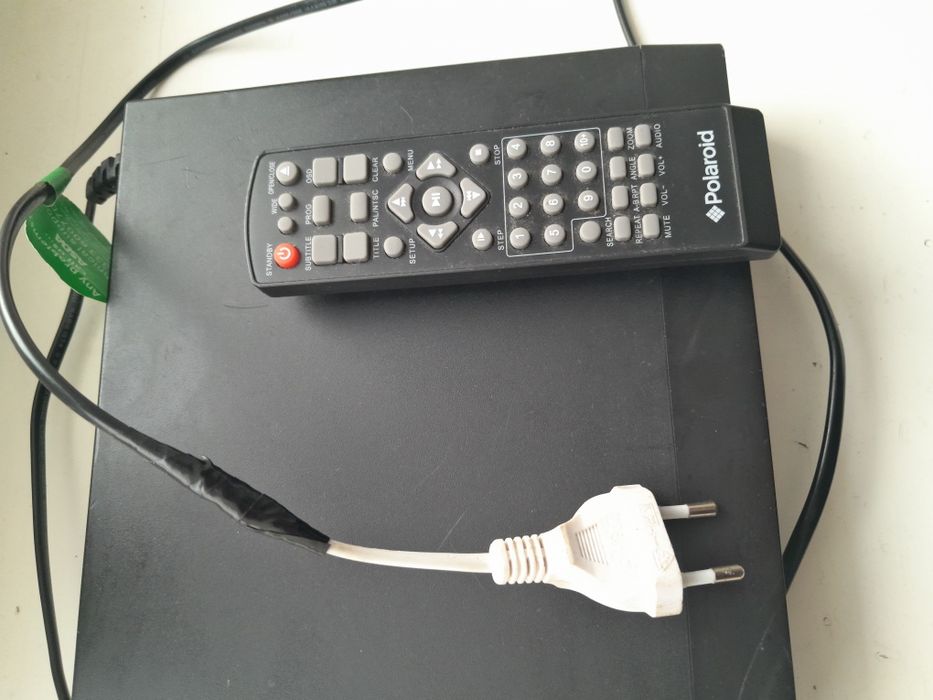 Новий плеєр Polaroid для дисків HDMI DVD PLAYER  PLA19DP001A пульт