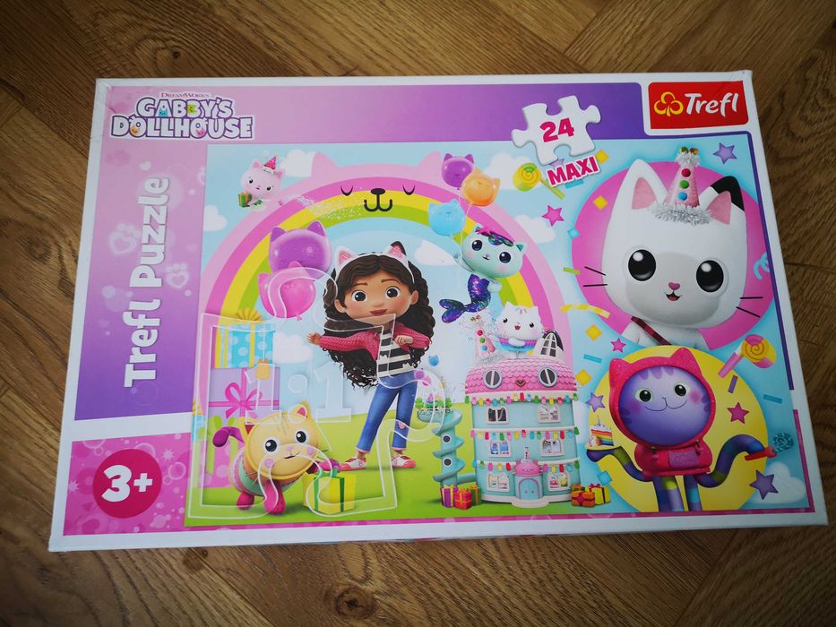Gabi Koci Domek Gabby's Dollhouse puzzle Maxi 24 elementy 3+