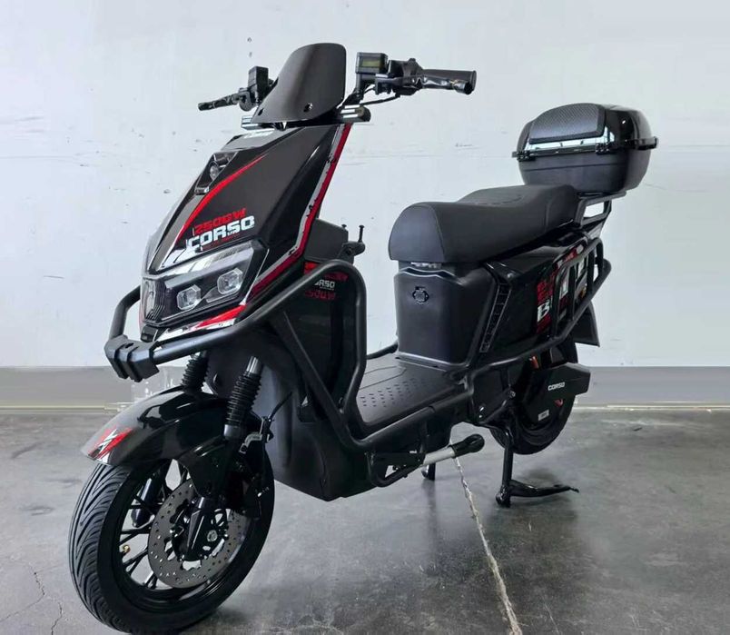 50% НА ДОСТАВКУ! Електричний мопед Corso Bullet 2500W/72V/40Ah