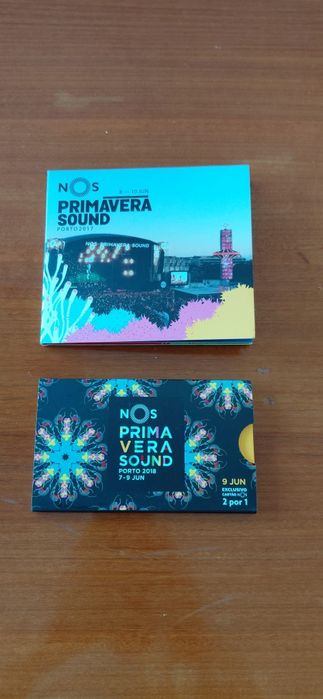 Cartão acesso Primavera Sound Porto