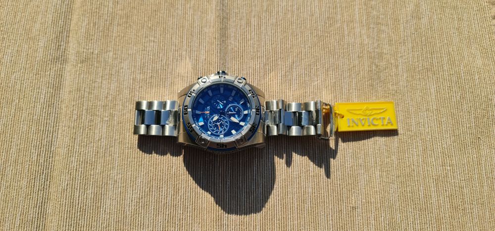 Z przeceną pod Zajączka 1050 pln-150 pln Invicta Aviator Srebrny/Grana