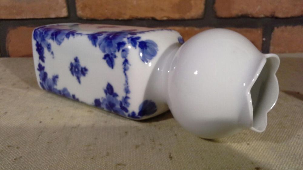 WAZON Lichte, Fine China, Echt Kobalt, Kobaltowy Wazon