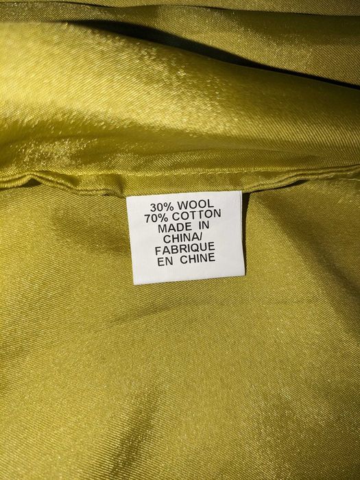 Пальто весняне мереживне гірчичного кольору