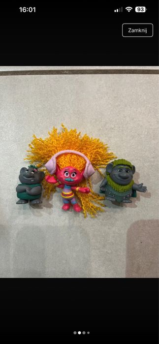Trolle figurki zestaw