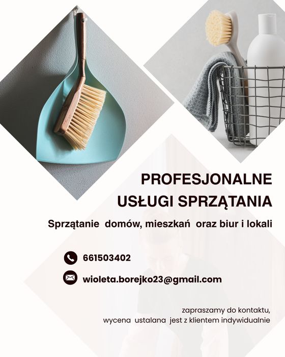 Profesjonalne sprzątanie Mińsk/Otwock/Warszawa