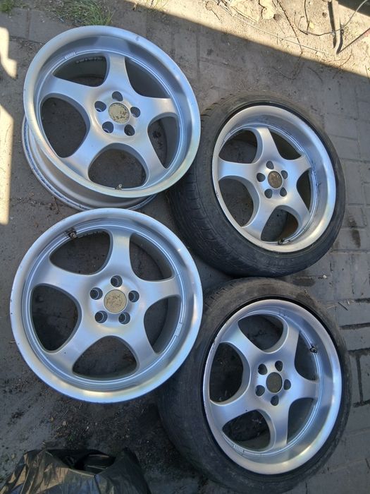 Felgi Aluminiowe BORBET 17 5x100 ET30 8J VW Golf 4 Audi A3 A4 Skoda Seat