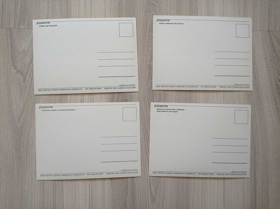 Józefów, Polska - zestaw pocztówek (1)