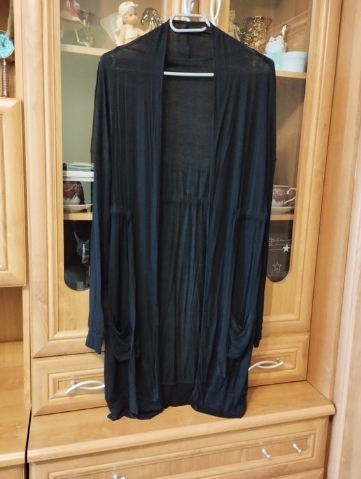 Sweterek kardigan czarny M/L
