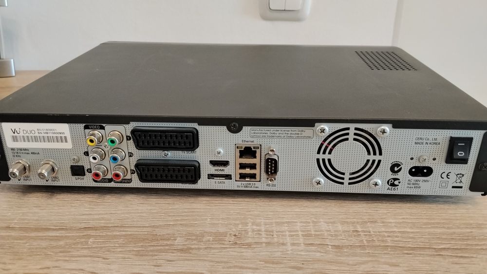 Супутниковий ресивер VU + Duo б/в