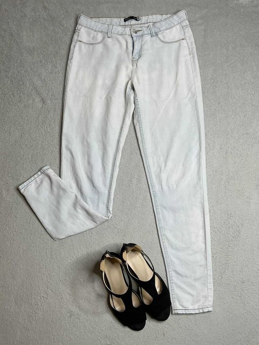 Spodnie jeansowe jasne Sinsay 38