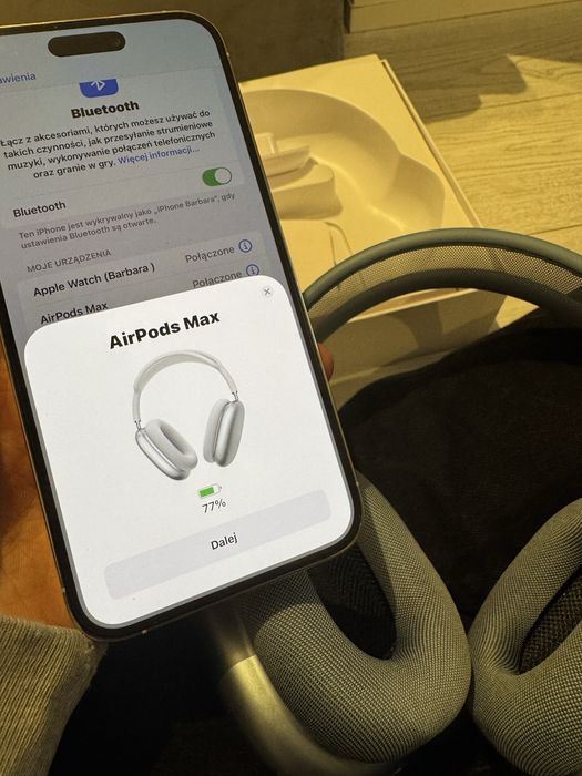 Air Pods Max Apple uzywane
