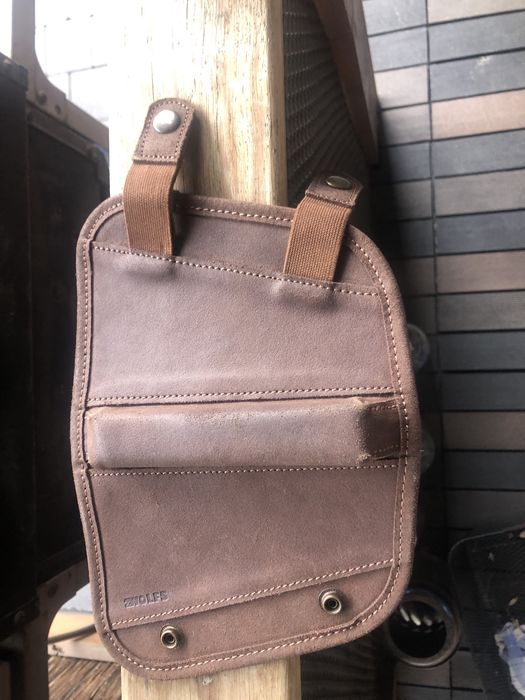 Skórzana baka na kolbe