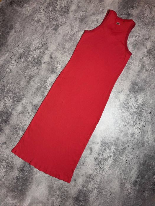 Хлопковое платье Lacoste (100% Cotton )