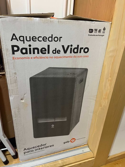Aquecedor a Gás Painel de Vidro Galp