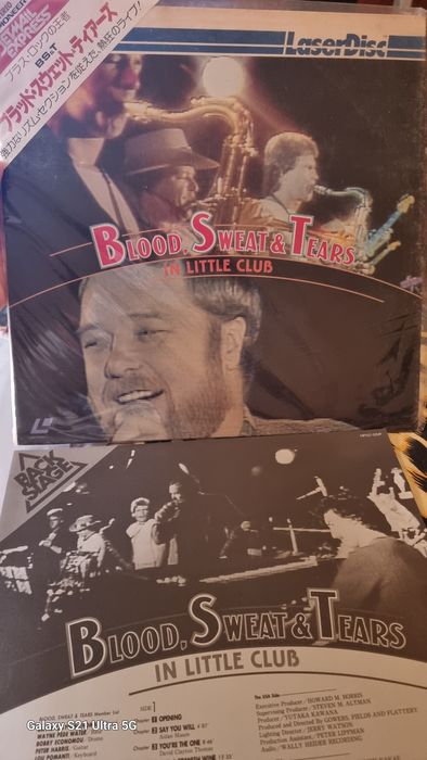 Laser disc,"The Who"/B.S.T.