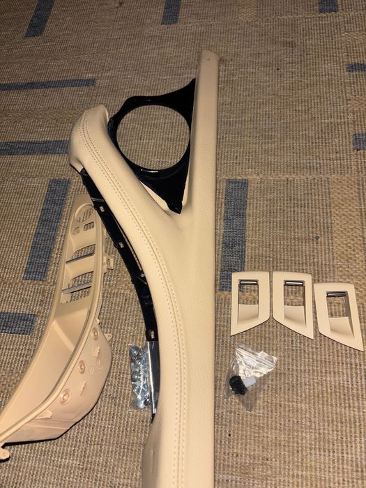 Kit completo de puxadores interiores BMW F10 F11 F18 bege