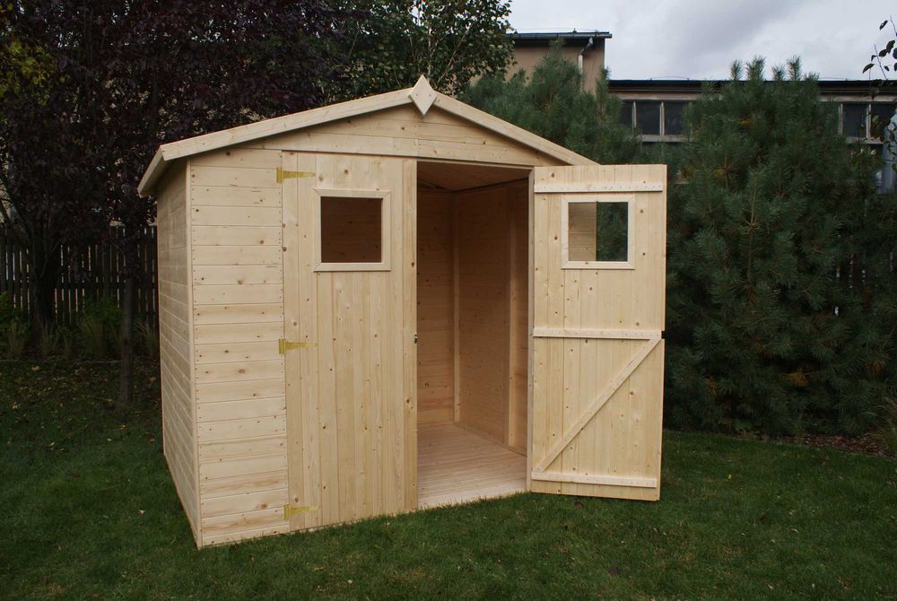 OD RĘKI, KURIER W CENIE POBRANIE domek panelowy narzędziowy świerk 2,2x1,9 2x2 podłoga składzik altana pergola , nie sosna, mały