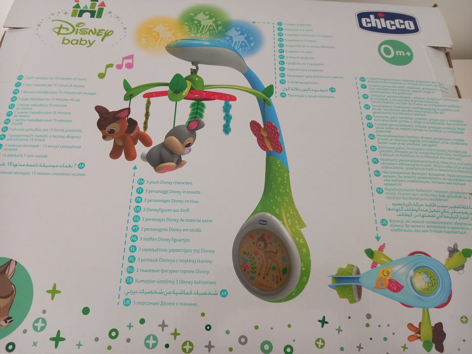 Mobile bebé  música