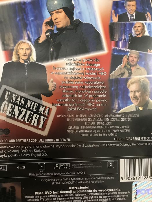 HBO DVD Na stojaka trzy części