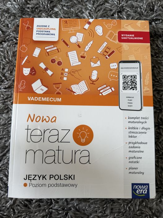 Nowa teraz matura Język Polski poziom podstawowy