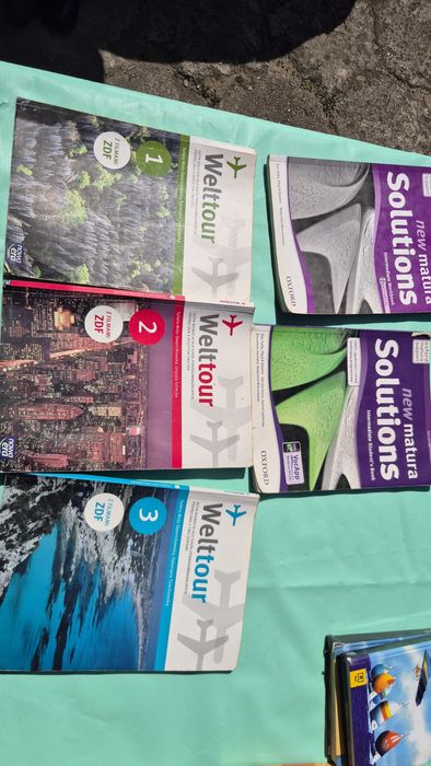 Podręcznimi język angielski niemiecki liceum