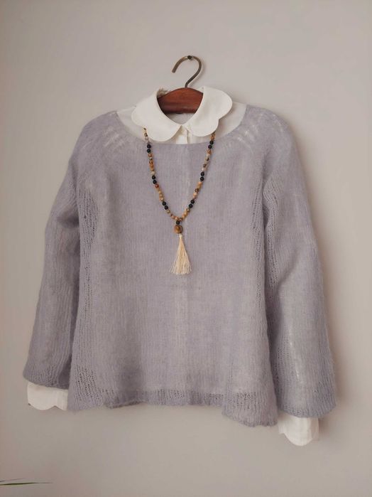 Sweterek chmurka moher