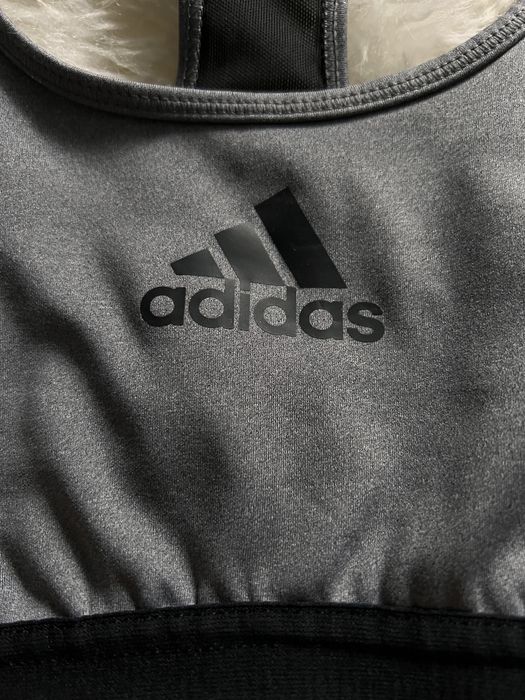 Топ серый Adidas