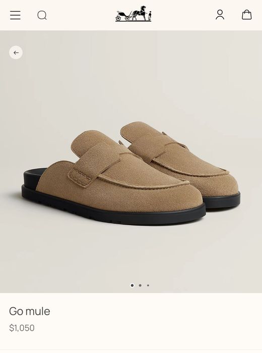 Мюли тапки лоферы кроссовки Hermes Loro piana chanel