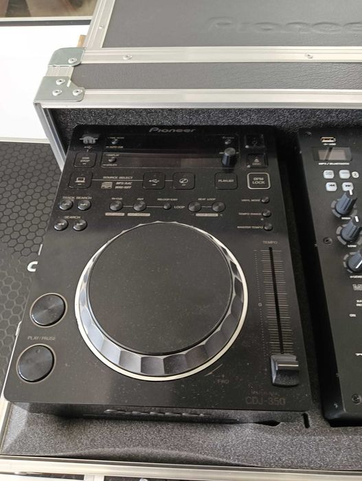 KIT 2x Pioneer DJ CDJ 350  + Flightcase (nova)