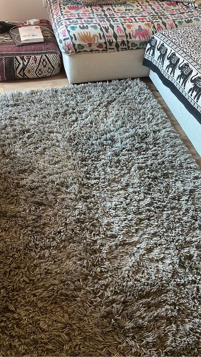 Long Gray Rug