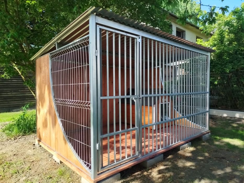 Kojec dla psa wysokiej jakości "ŁEZKA" ocynkowany 3x2