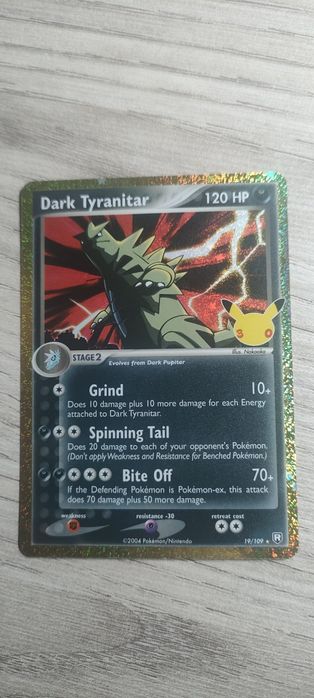 Dark Tyranitar Classic Collection 30th celebration