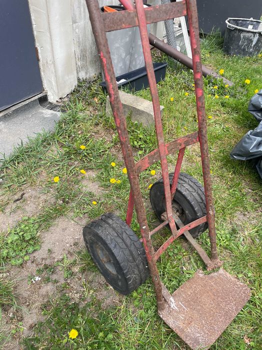 wózek dwukołowy solidny