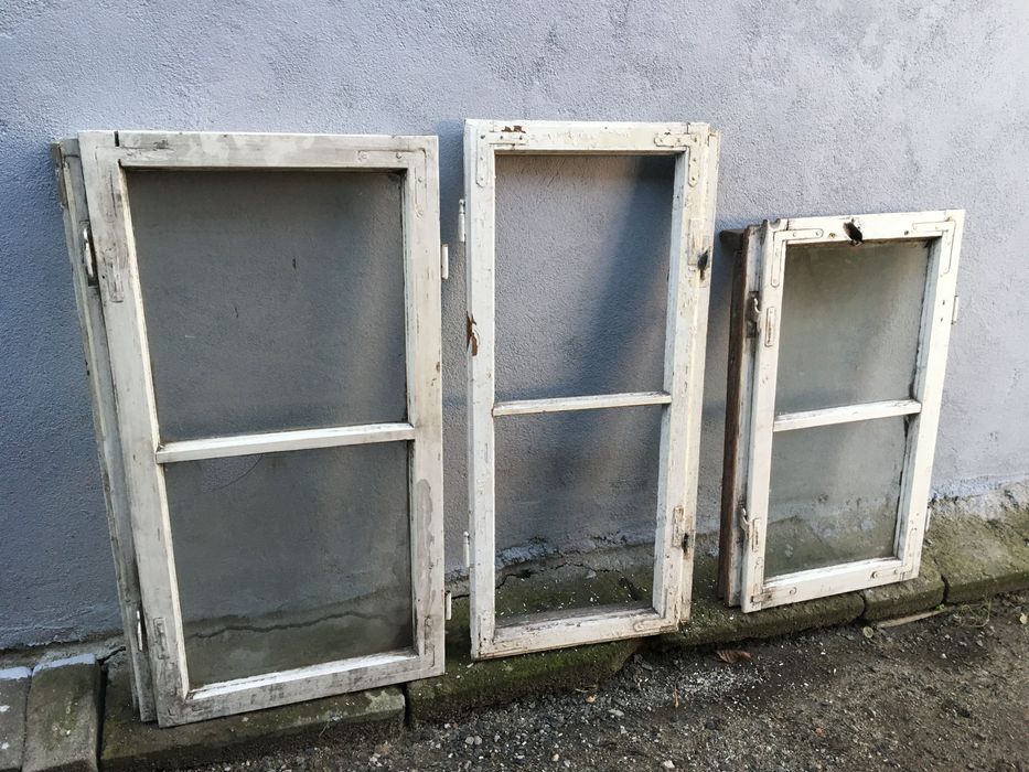 Drewniana rama retro vintage boho DIY na lustro obraz