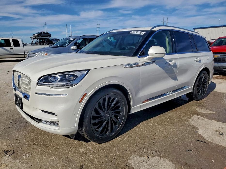 Lincoln Aviator Reserve, Bogate Wyposażenie, Kosmetycznie Uszkodzony, Zadbany!!!
