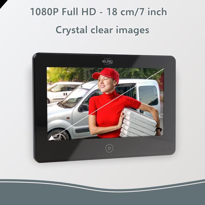Видеозвонок на две квартиры ELRO PRO PV40 FULL HD