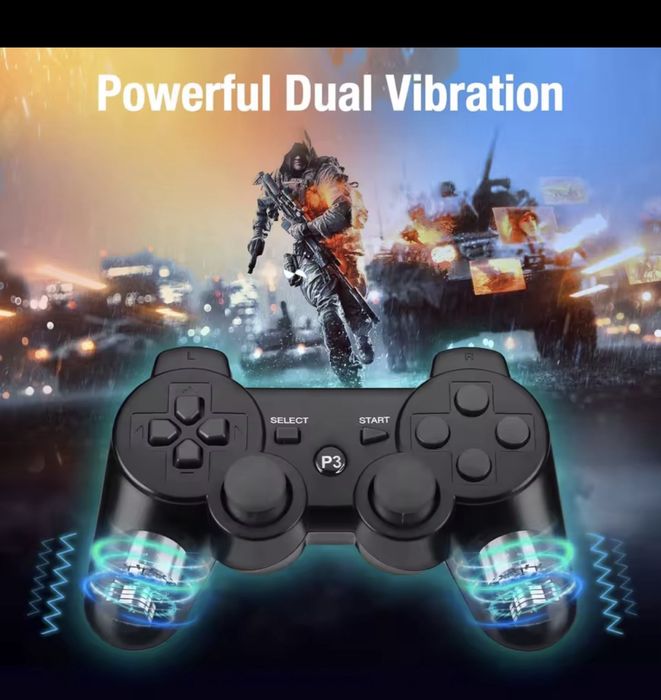 Бездротовий геймпад для PS3 / Bluetooth джойстик SIXAXIS